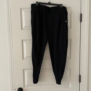 Senita Athletics Black Track Pants